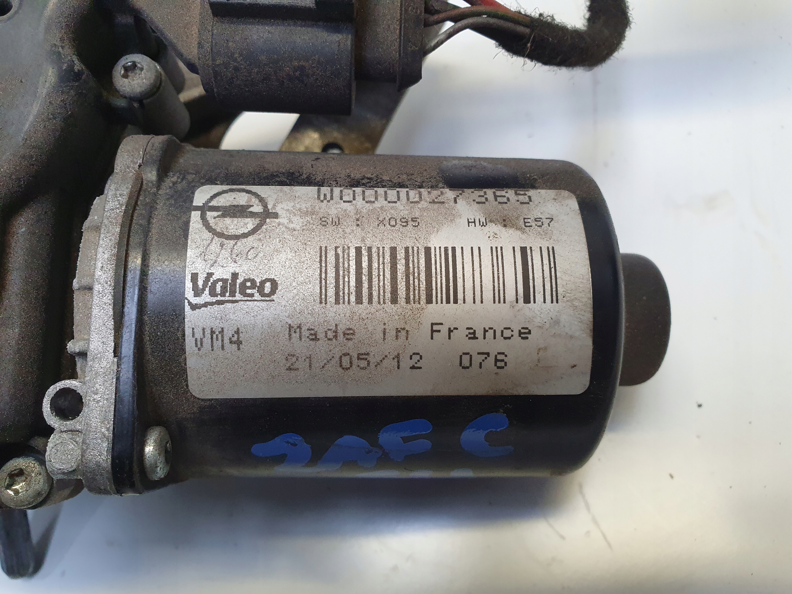ZAFIRA C Gestänge Motor Wischer links vorne
