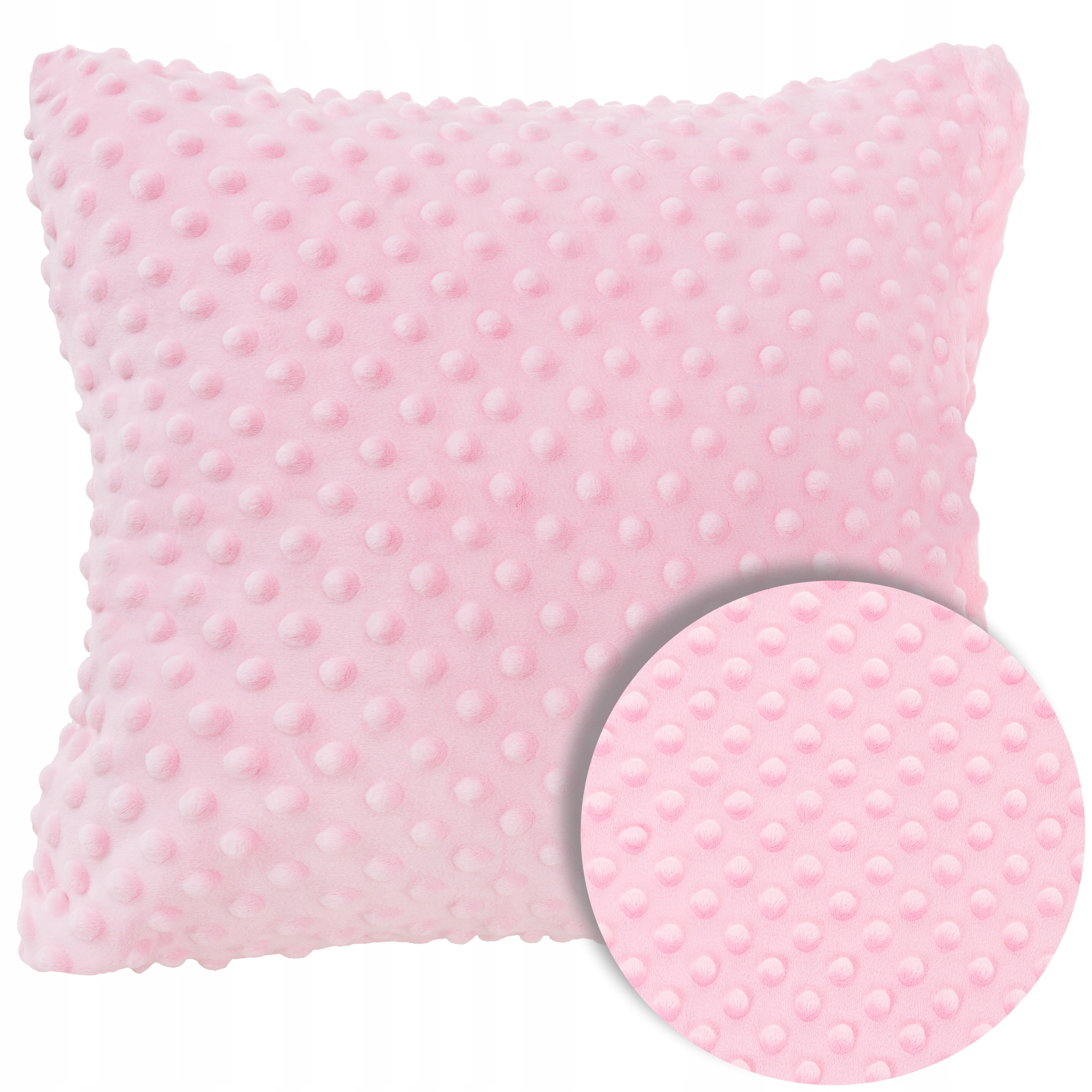 

Poszewka Na Poduszkę Jaśka 40X40 Róż Kropki Minky