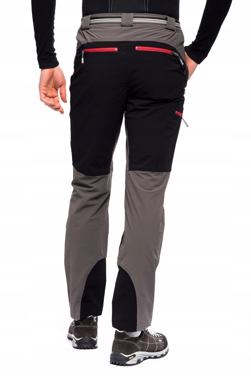 Spodnie Trekkingowe Softshellowe Vino - Grey - Red L Stan opakowania oryginalne