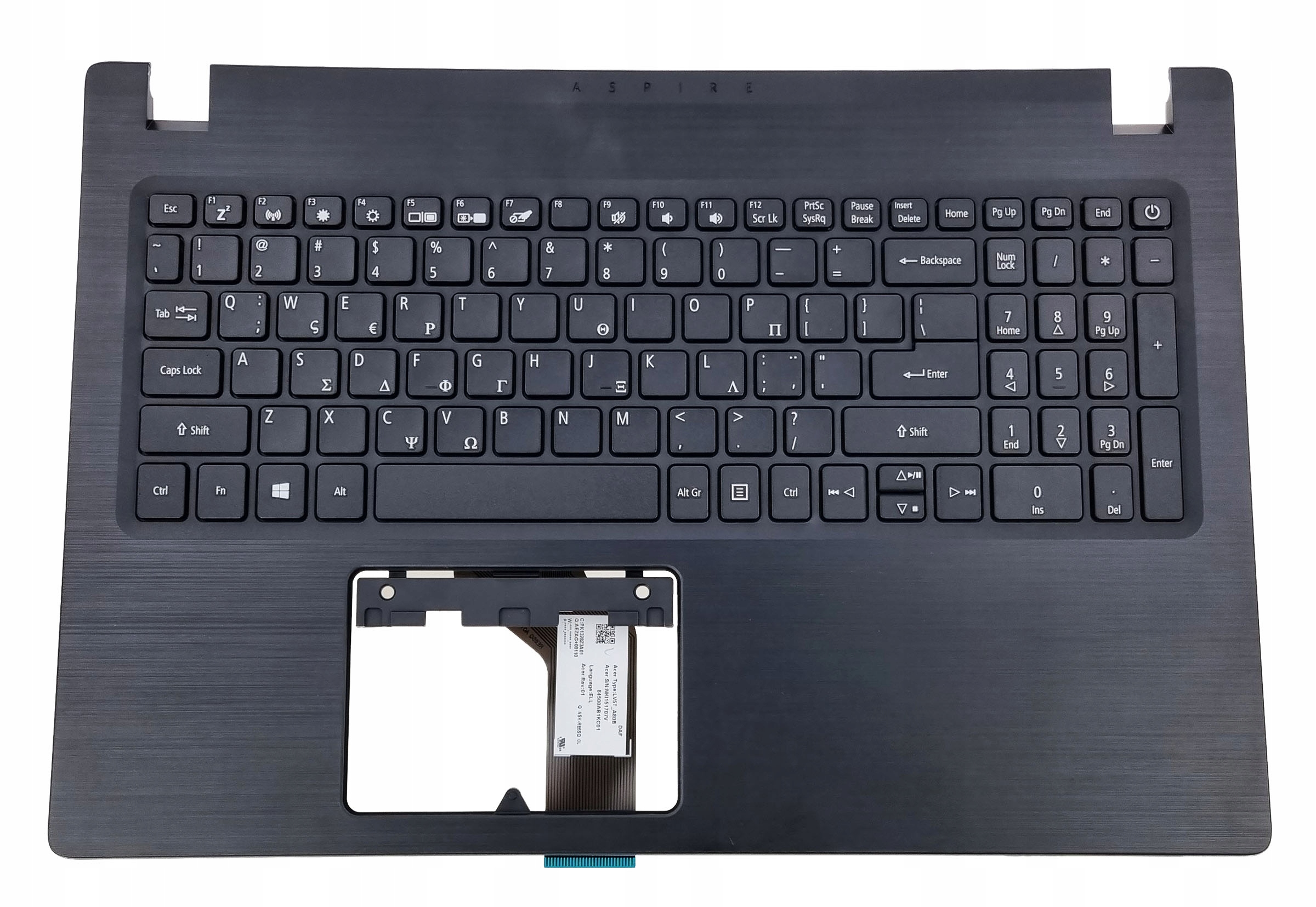 Nová Krytka Klávesnice Acer A315-21 A315-31 A315-51 A315-52 Grécka