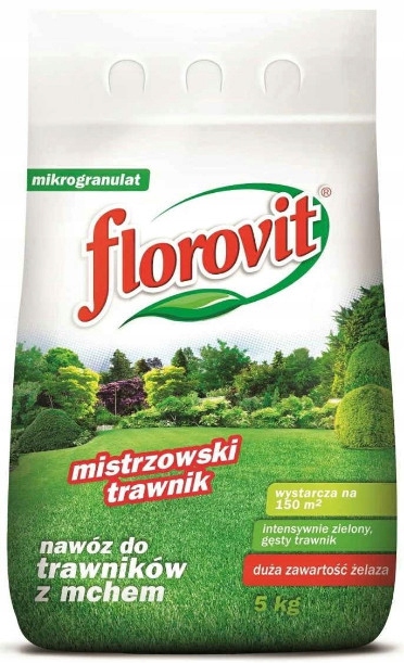 

Florovit Nawóz do trawników z mchem 5 kg