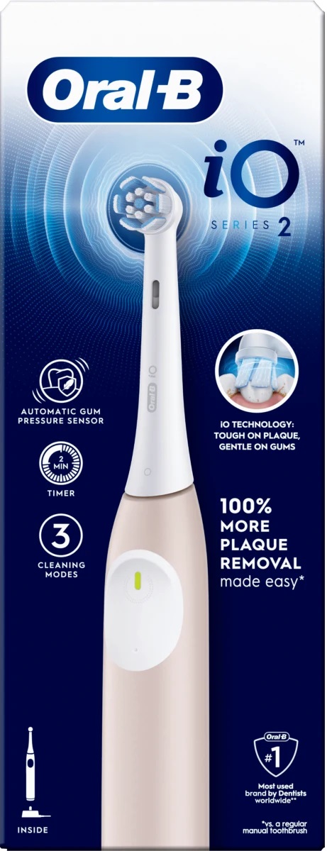 Szczoteczka Magnetyczna Oral-b Io 2 Jasno Różowa