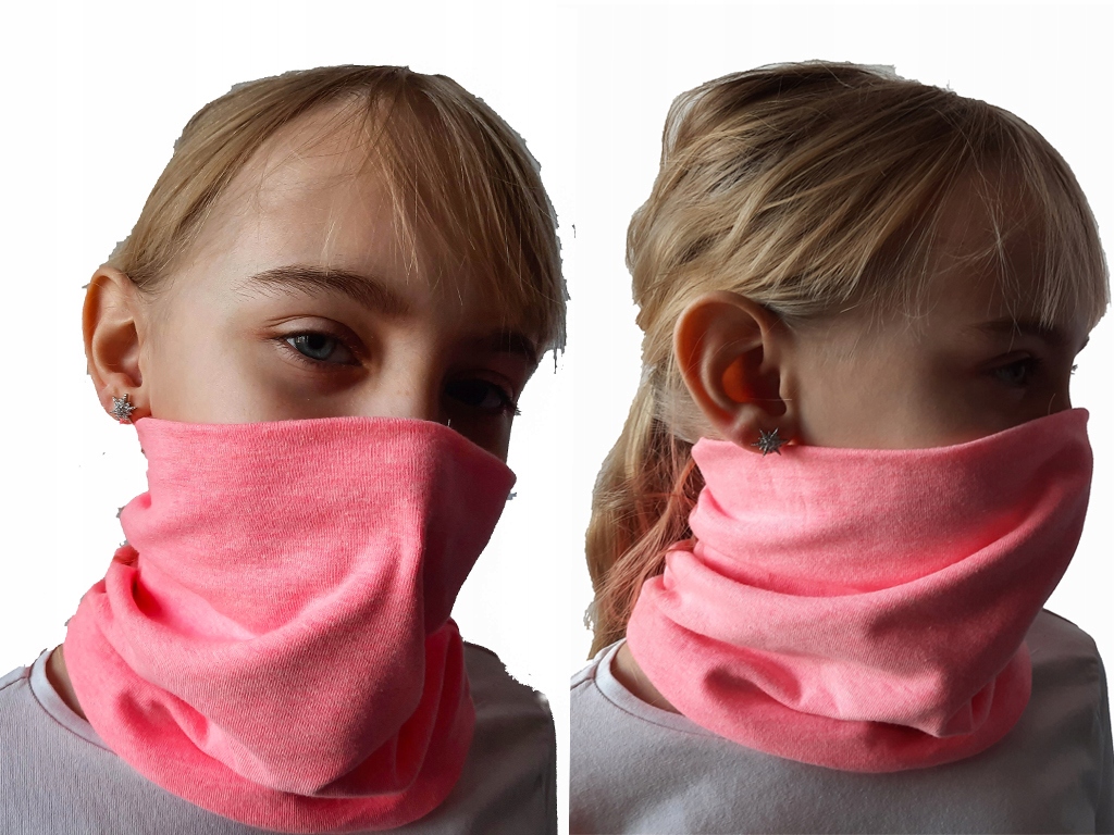 KOMIN DzIeCiĘcY CHUSTA BANDANA SZAL OCHRONA MASKA