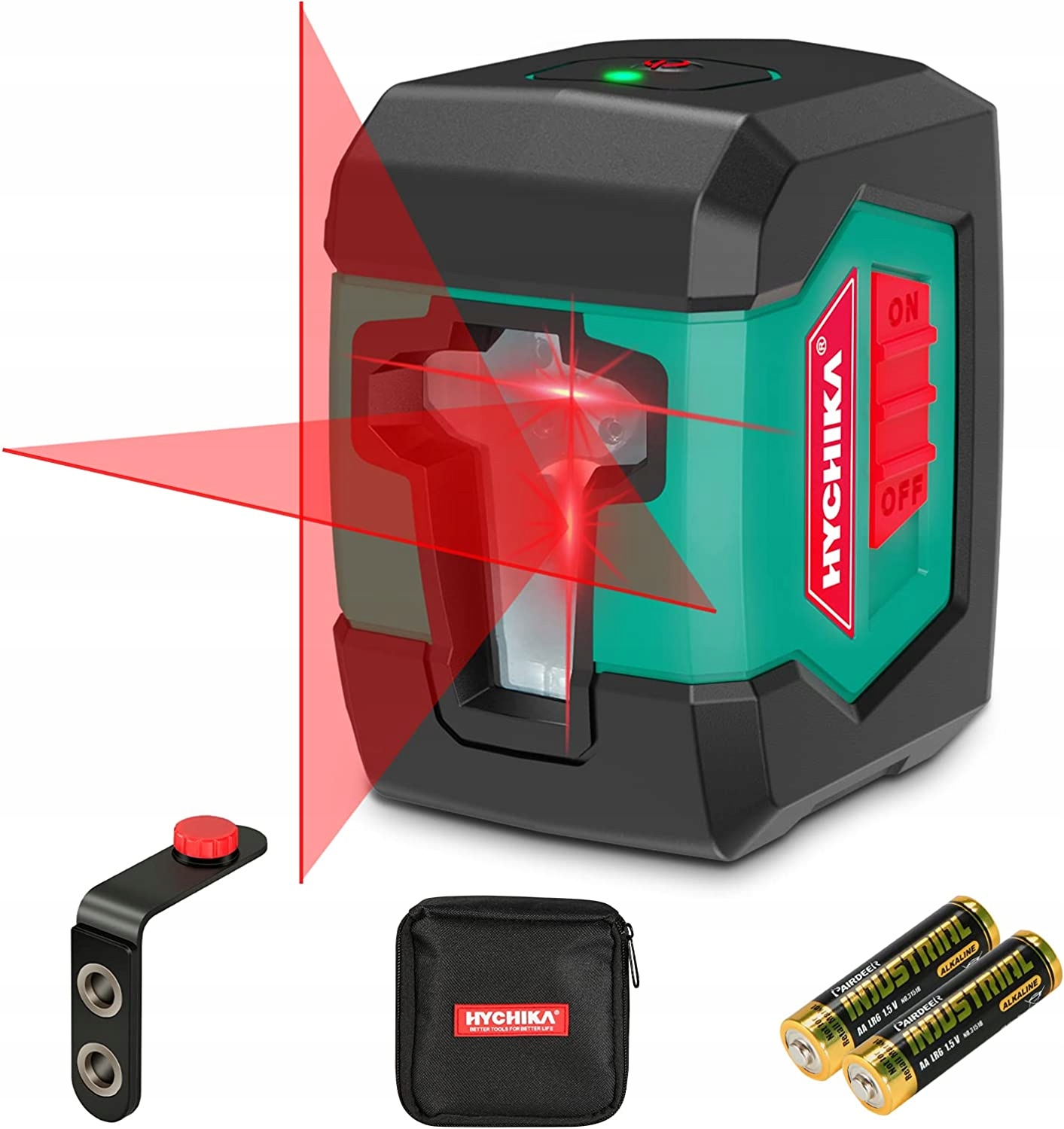 Křížový laser Hychika LL-2R10C 15 m – laserová vodováha