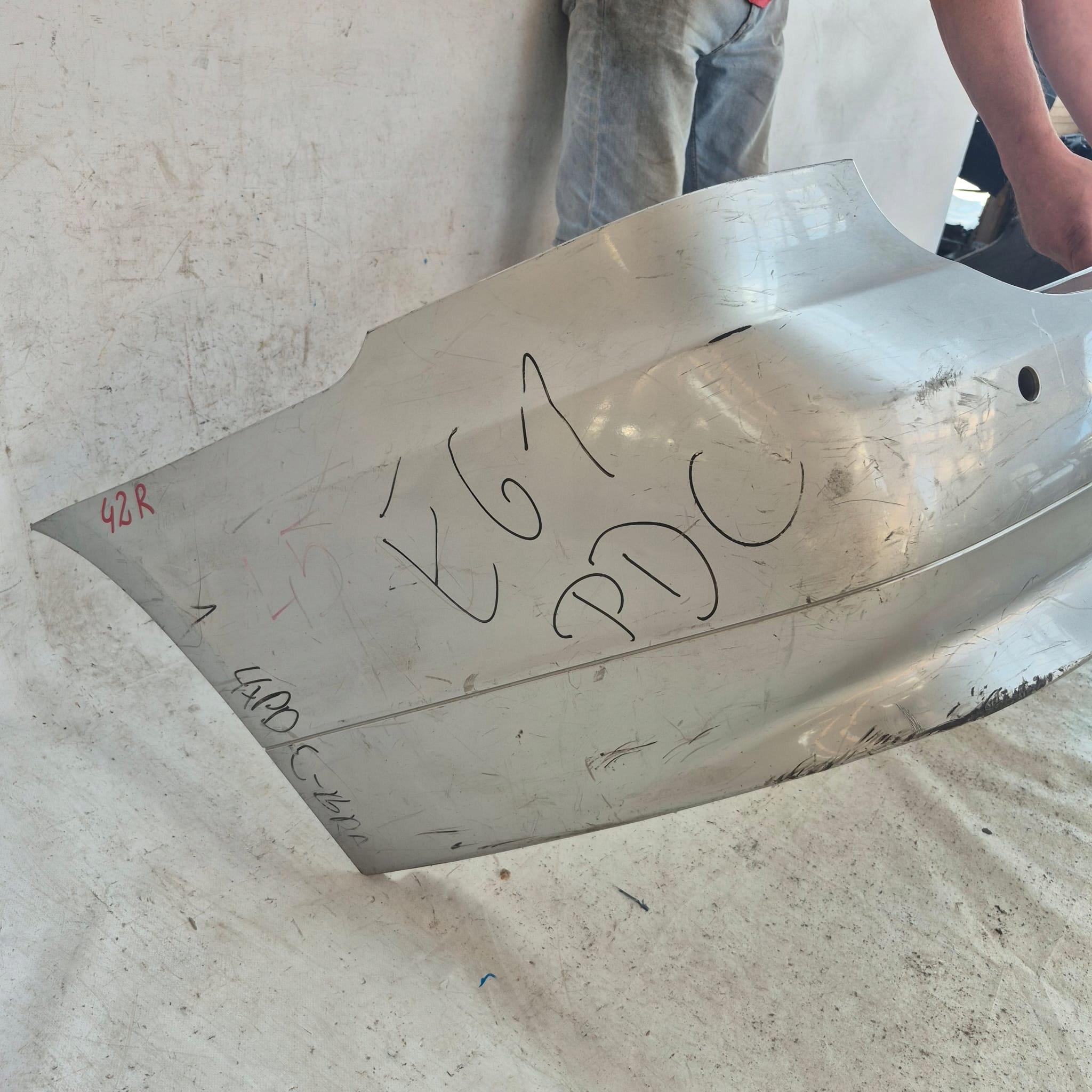 BMW 5 E61 KOMBI 03-07 bumper rear part rear PDC