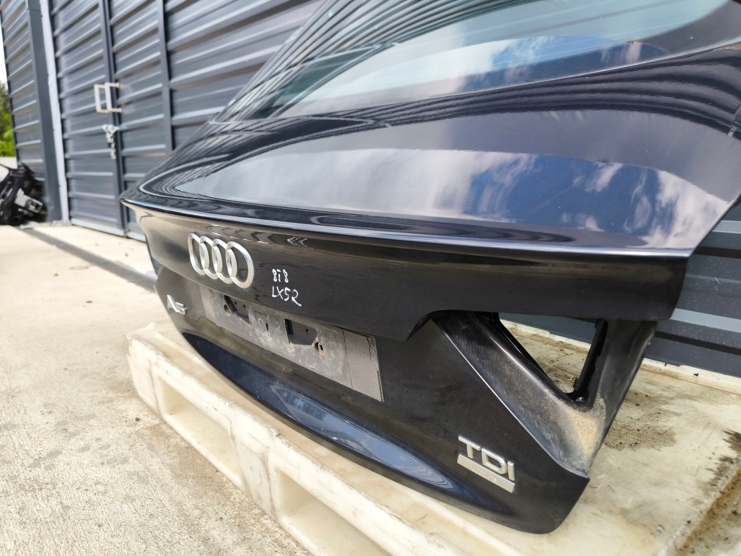 boot doors rear part AUDI A5 8T SPORTBACK LX5R 2008-2016 original !!!