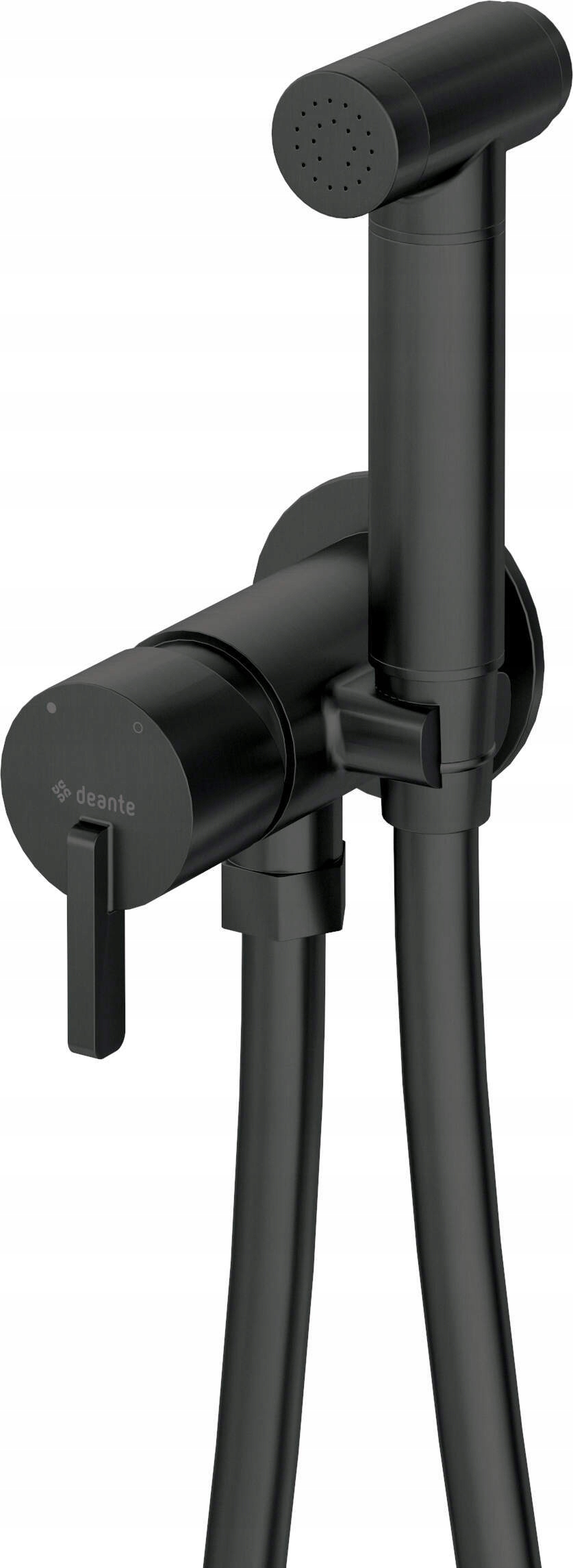 Podomietková bidetová batéria s bidetovým slúchadlom Deante