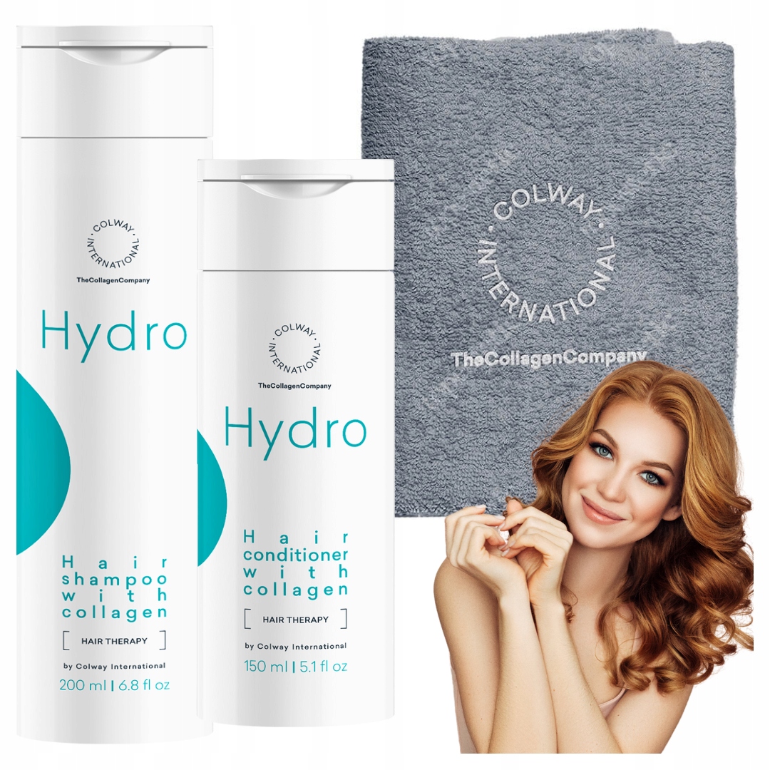 Šampon A Kondicionér Na Vlasy S Kolagenem Colway Kosmetický ručník Bonus
