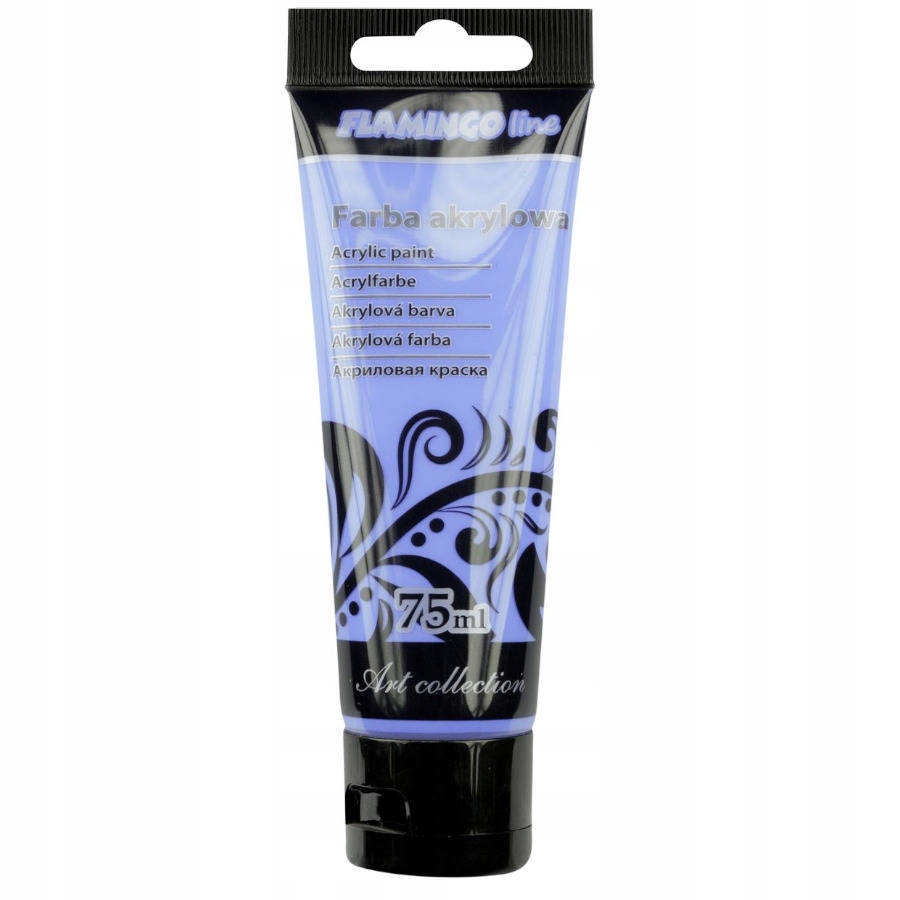 

Farba akrylowa cyjan w tubie tubka 75ml Flamingo