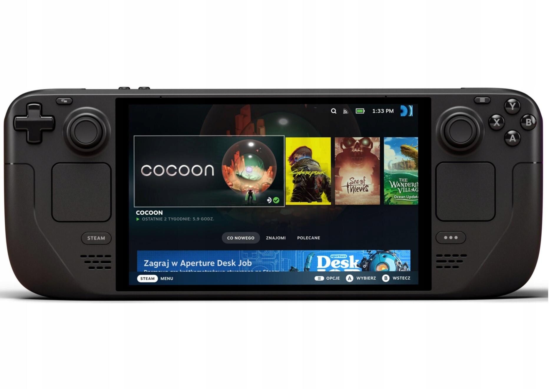 Konsola przenośna Valve Steam Deck Oled 1TB Amd Rdna 3 90Hz