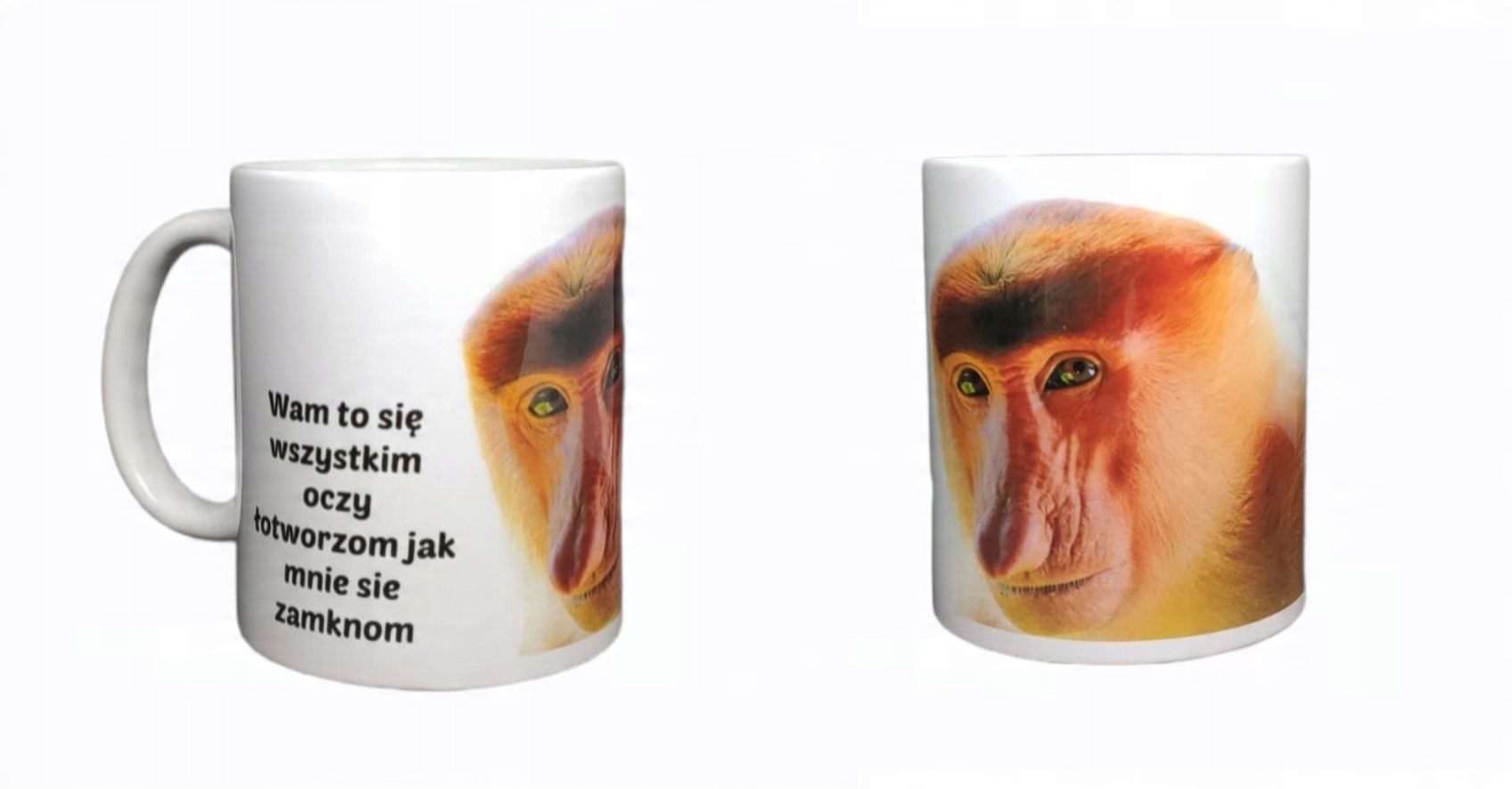 

Kubek nosacz, nadruk,