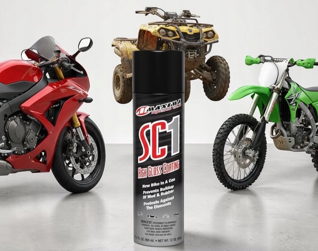 Maxima SC1 Sprej Nabłyszczający odnawiający do Motocykla Quada Crossa 508ml