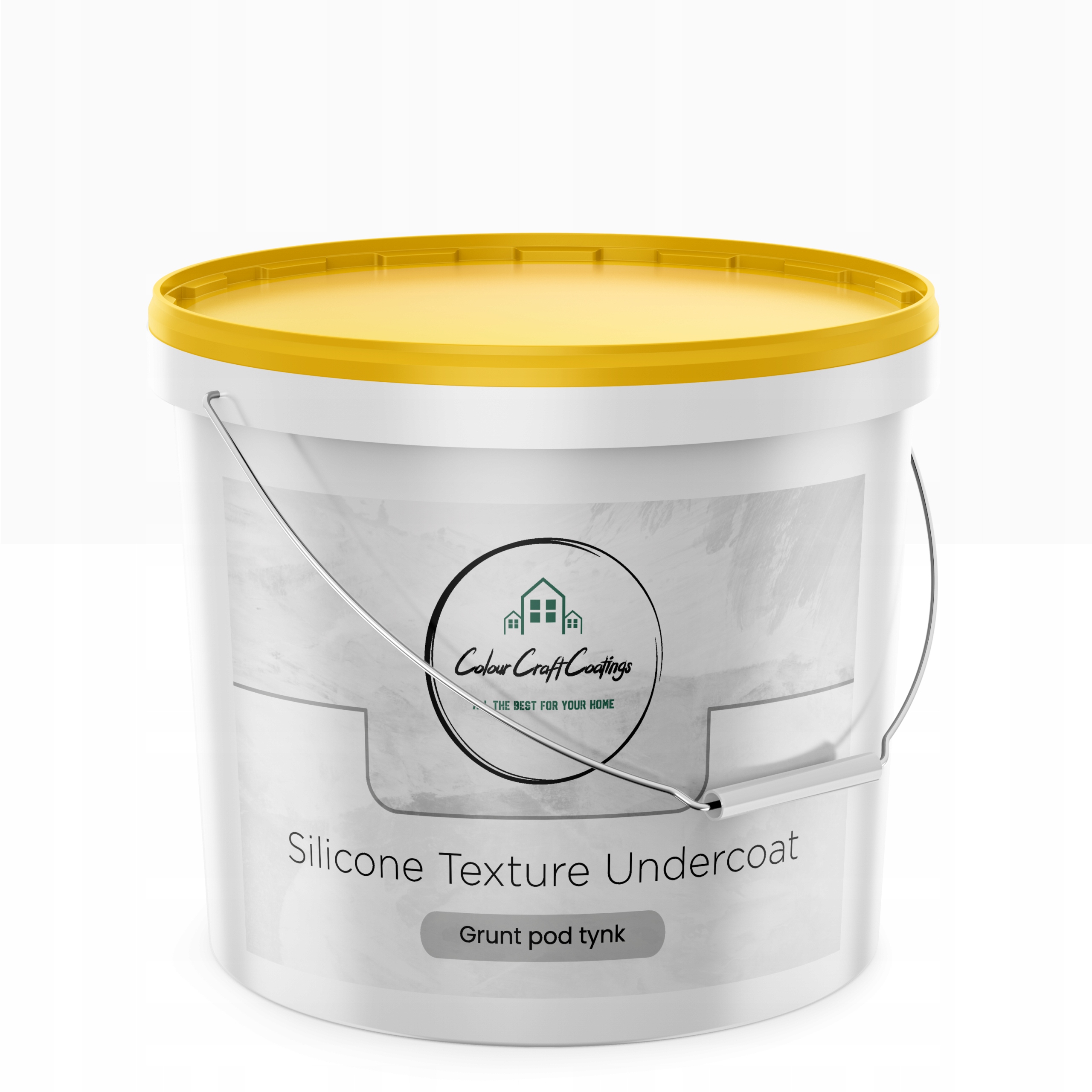 Silikonová omítka 15 kg, bílá, teplá bílá barva