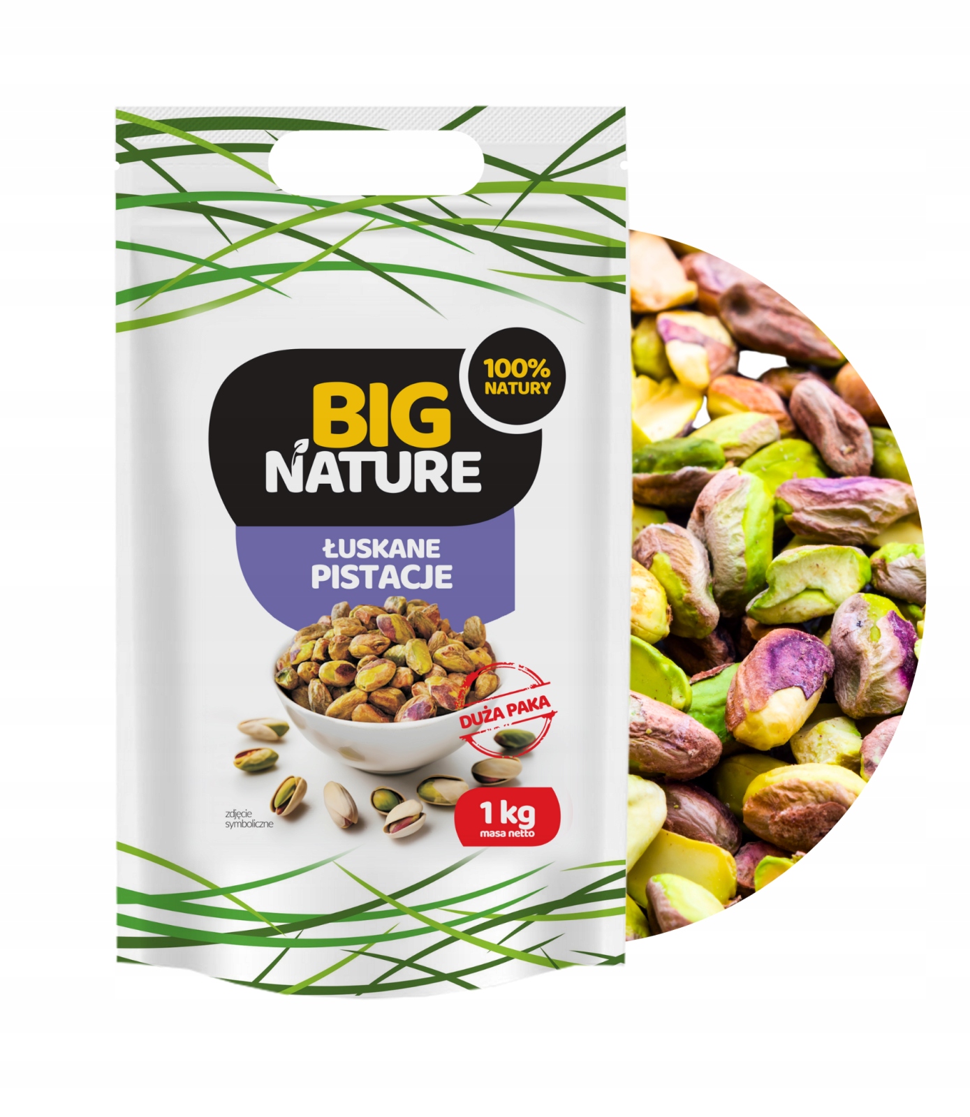 Pistácie Loupané nesolené 1kg