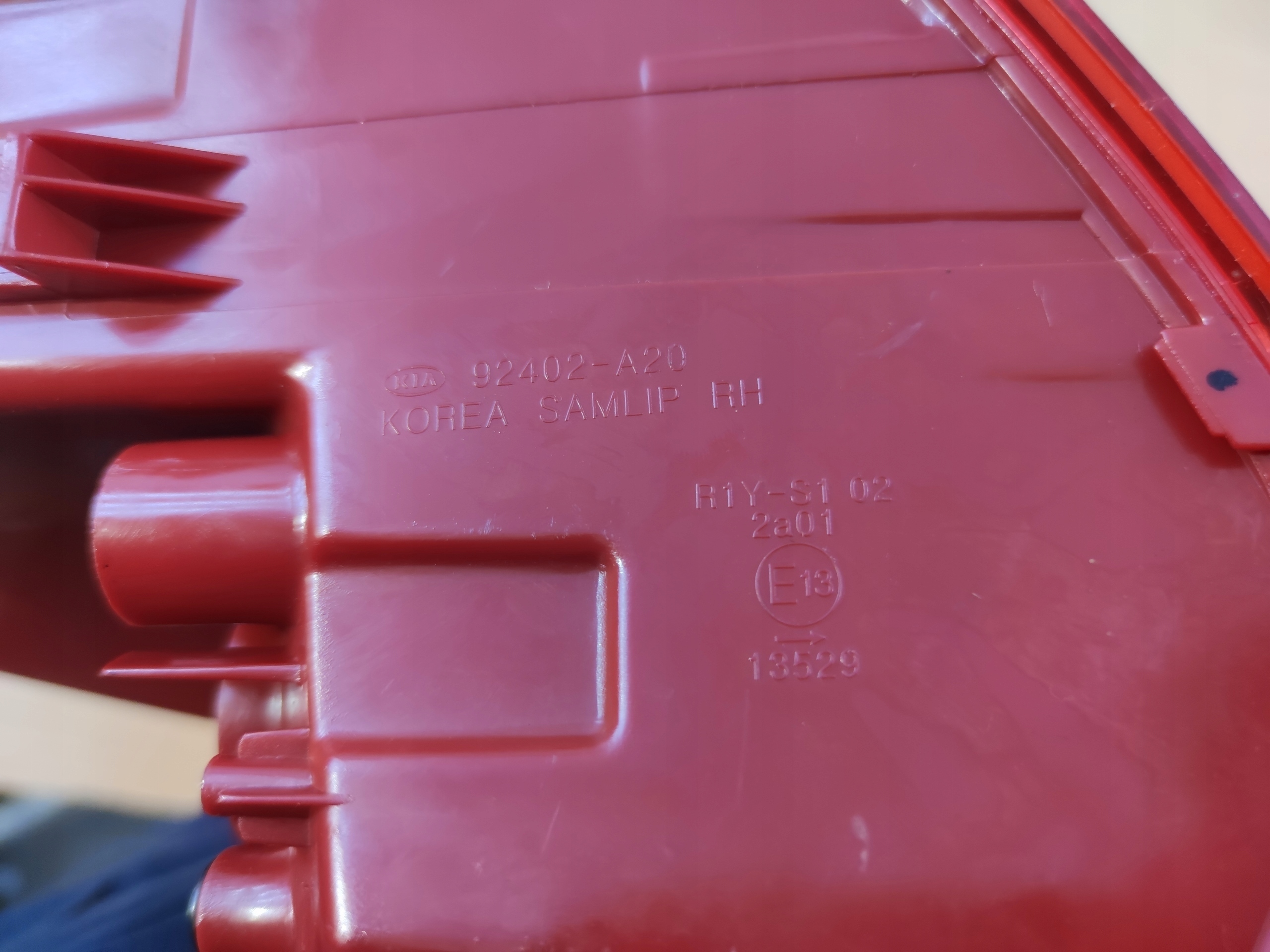 KIA CEED II 2 right light rear part rear W fender HB
