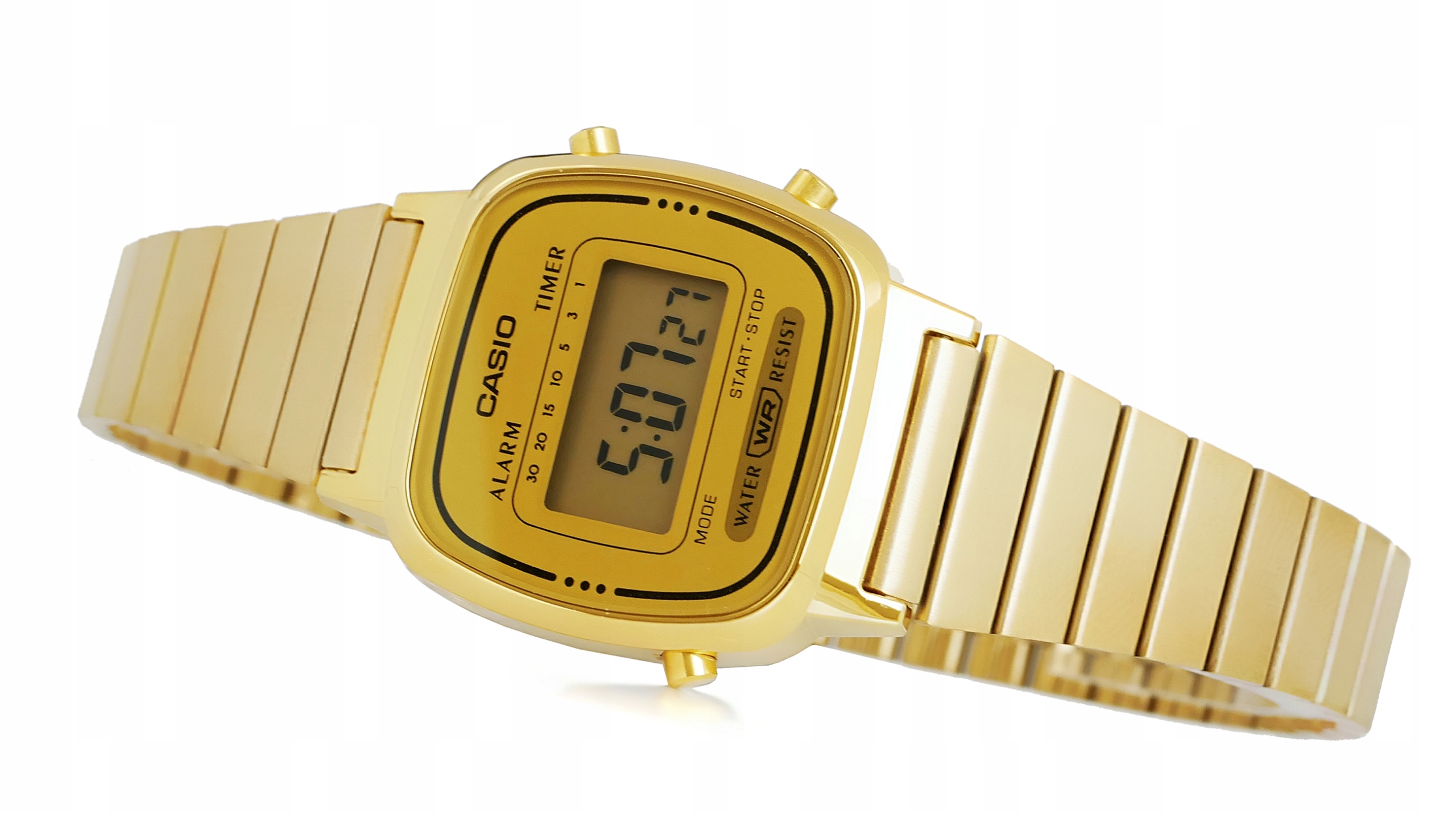 ZEGAREK DAMSKI CASIO LA670 WGA MODNY RETRO VINTAGE Marka Casio