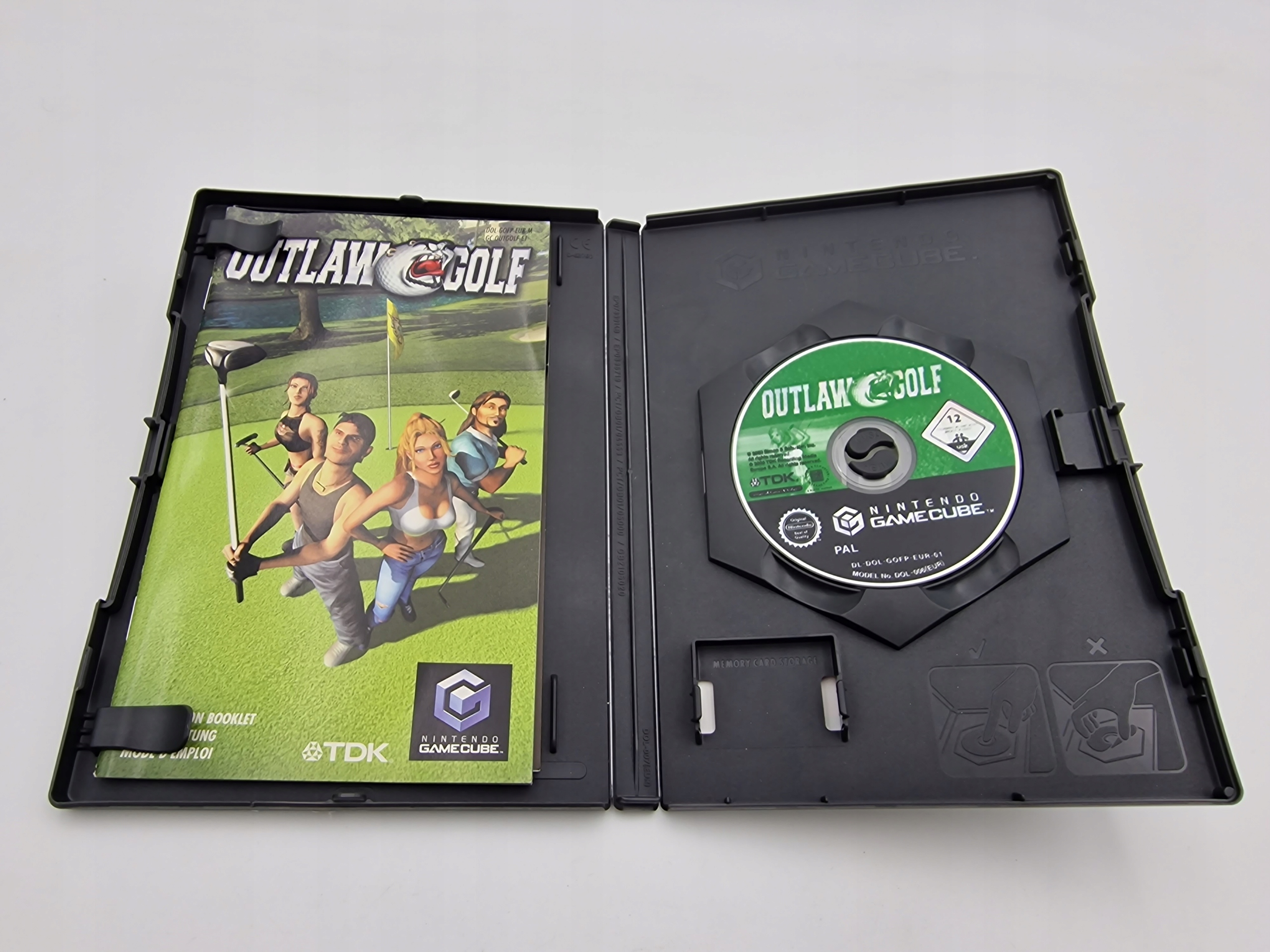 NINTENDO GAMECUBE OUTLAW GOLF Platforma Nintendo GameCube