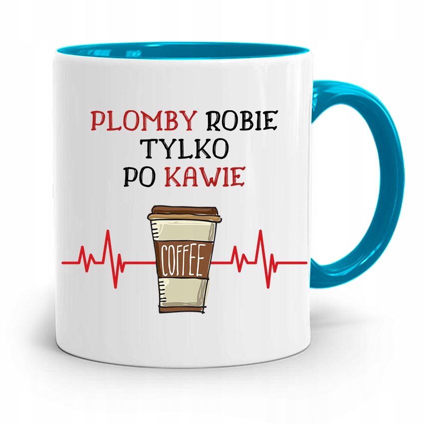 

Kubek Błękitny Dentysty Plomby Po Kawie