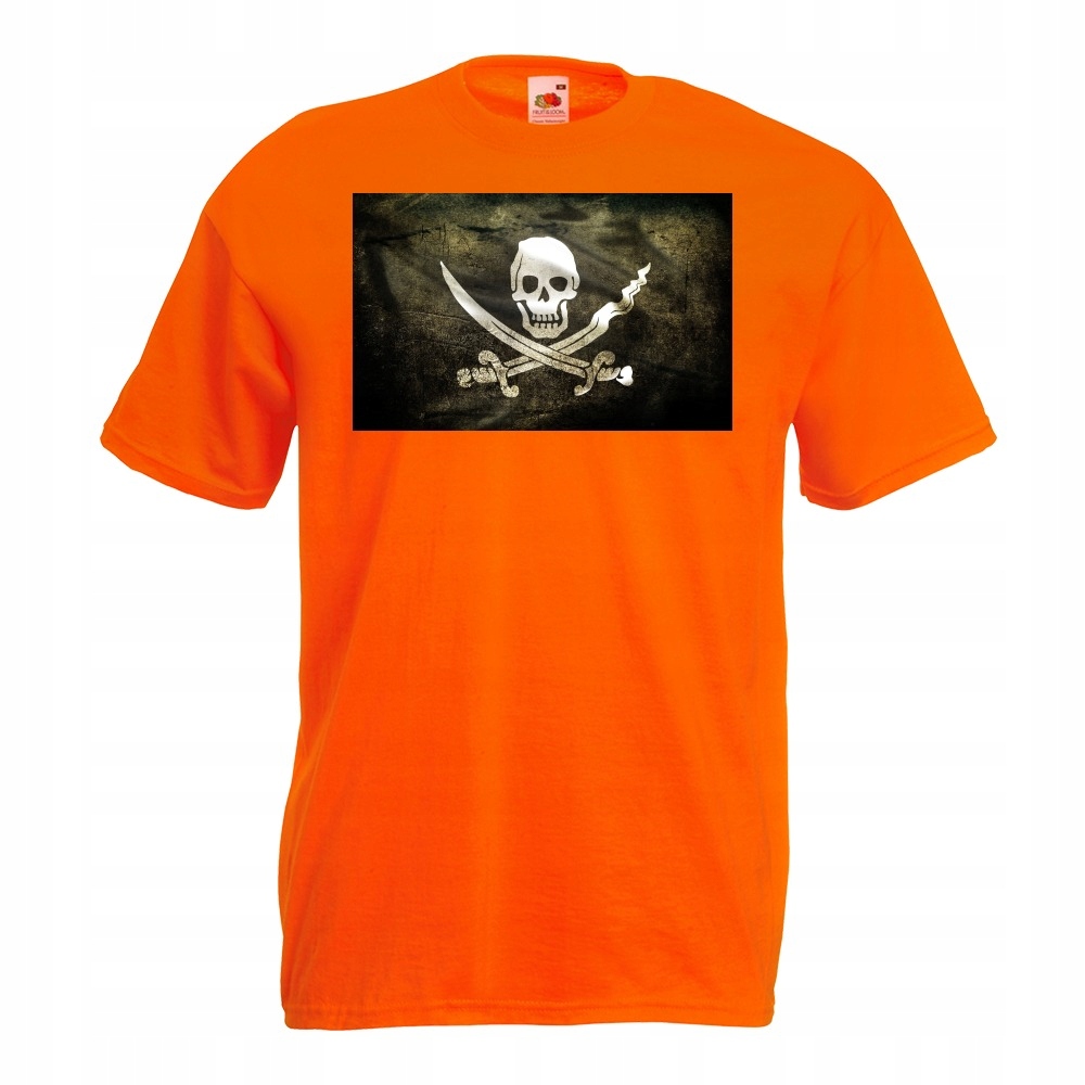 

Koszulka z nadrukiem flaga piracka Jolly Roger XXL