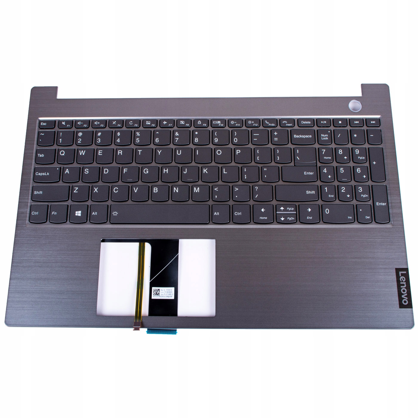 Palmrest klávesnice Lenovo ThinkBook 15 IML IIL 1. generace stříbrná