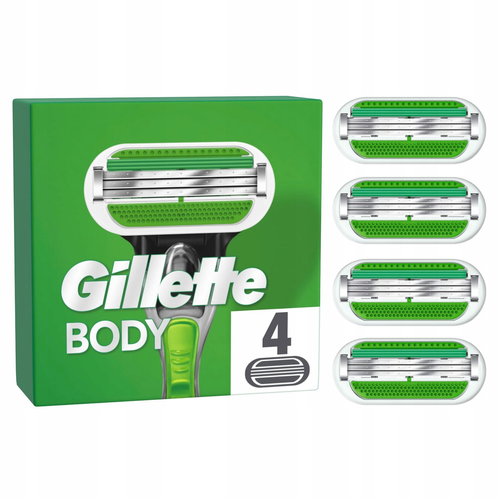 Gillette Body 4PC Blades