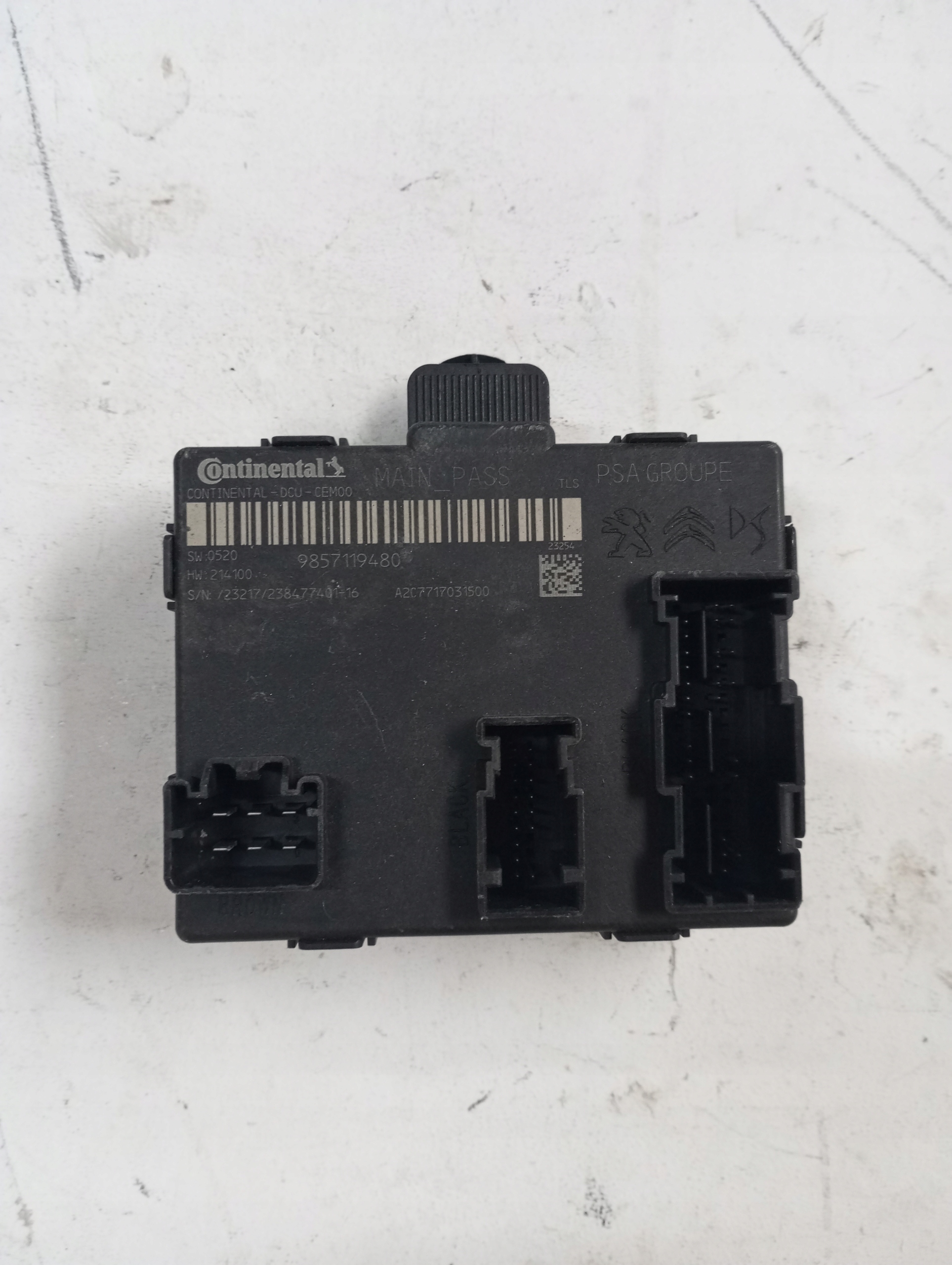 module SENSOR PEUGEOT CITROEN 9857119380