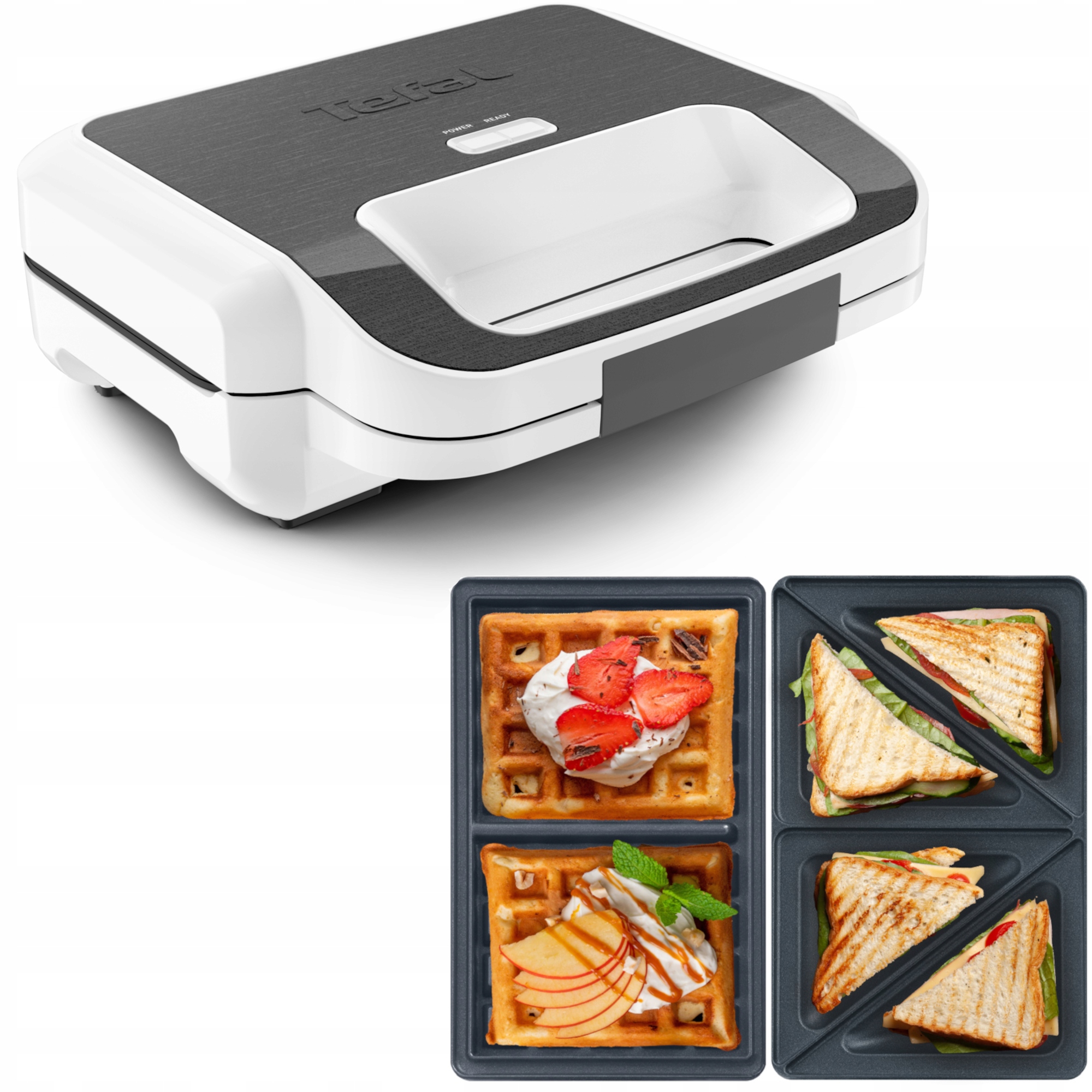 Opiekacz do kanapek tostów Tefal Snack XL SW7011 Gofrownica Toster