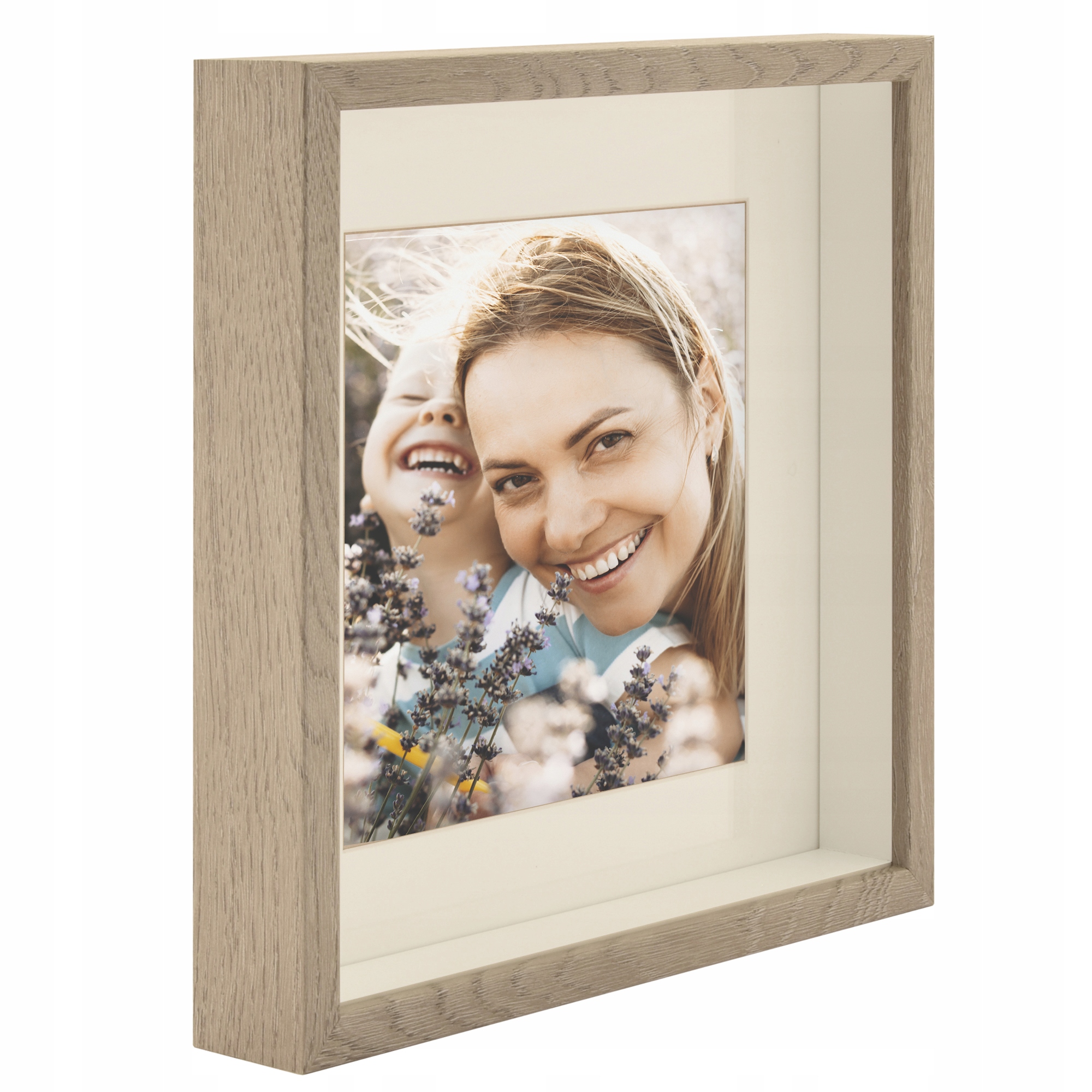 

Ramka na zdjęcie głęboka 3D box 30x30 dąb sonoma
