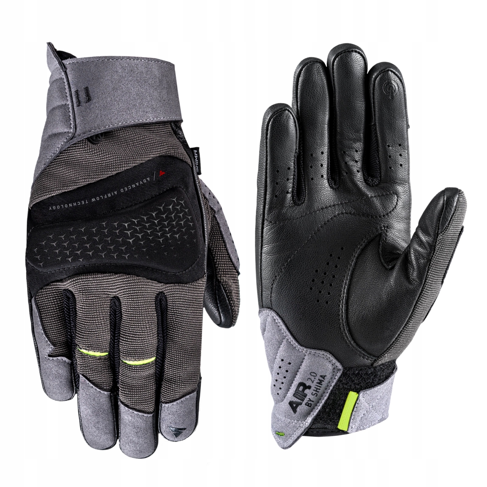 Rękawice motocyklowe SHIMA AIR 2.0 na lato GRATIS Rozmiar L