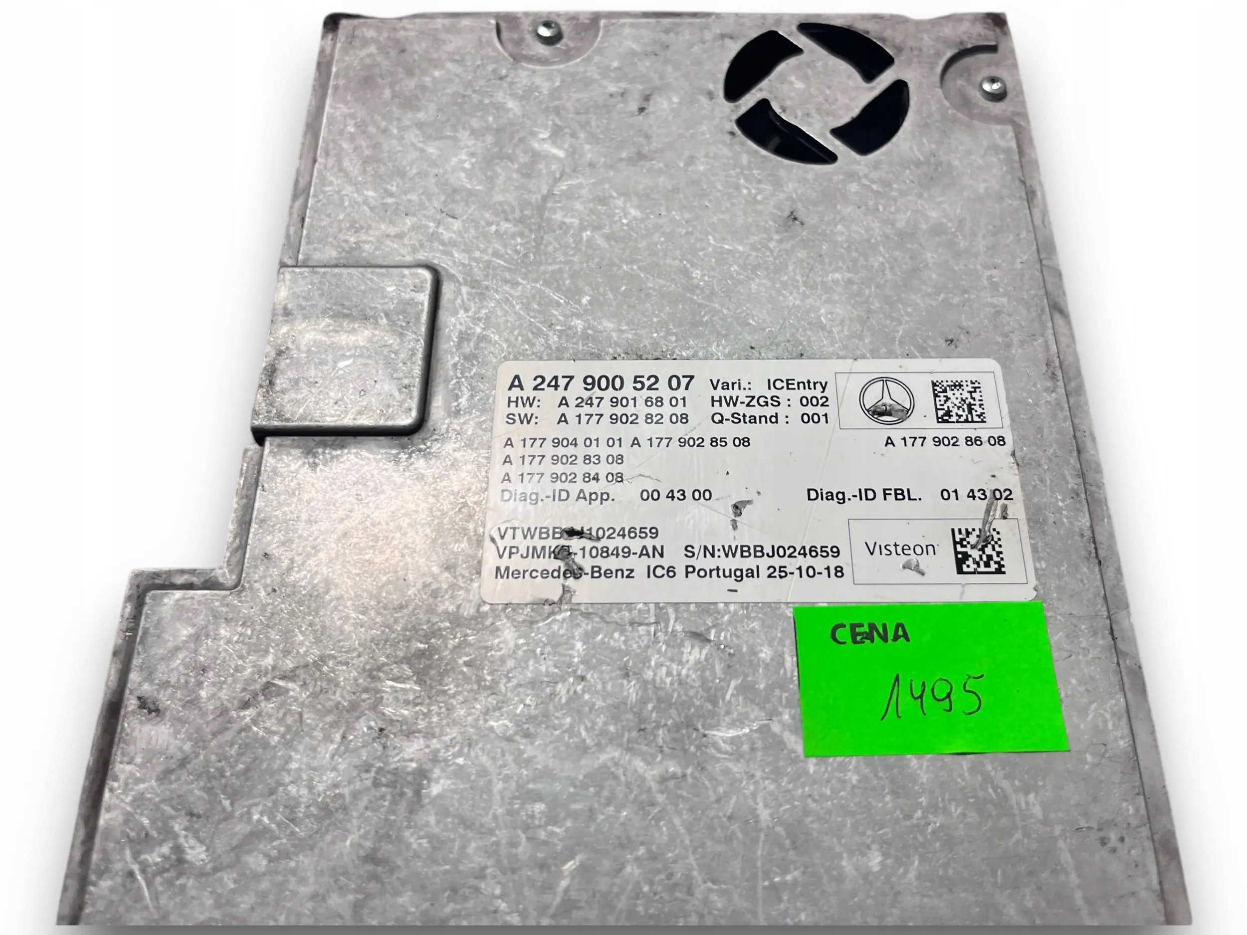 MERCEDES W247 Module Instruments tachymètre compte tours A2479005207 @M