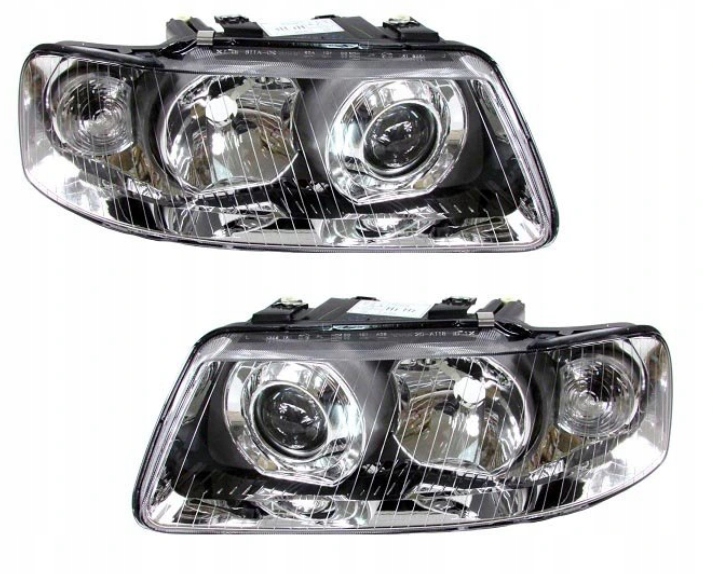 Světlomety Přední Lampa Audi A3 8L 2000-2003 Levá Pravá Nová Tyč