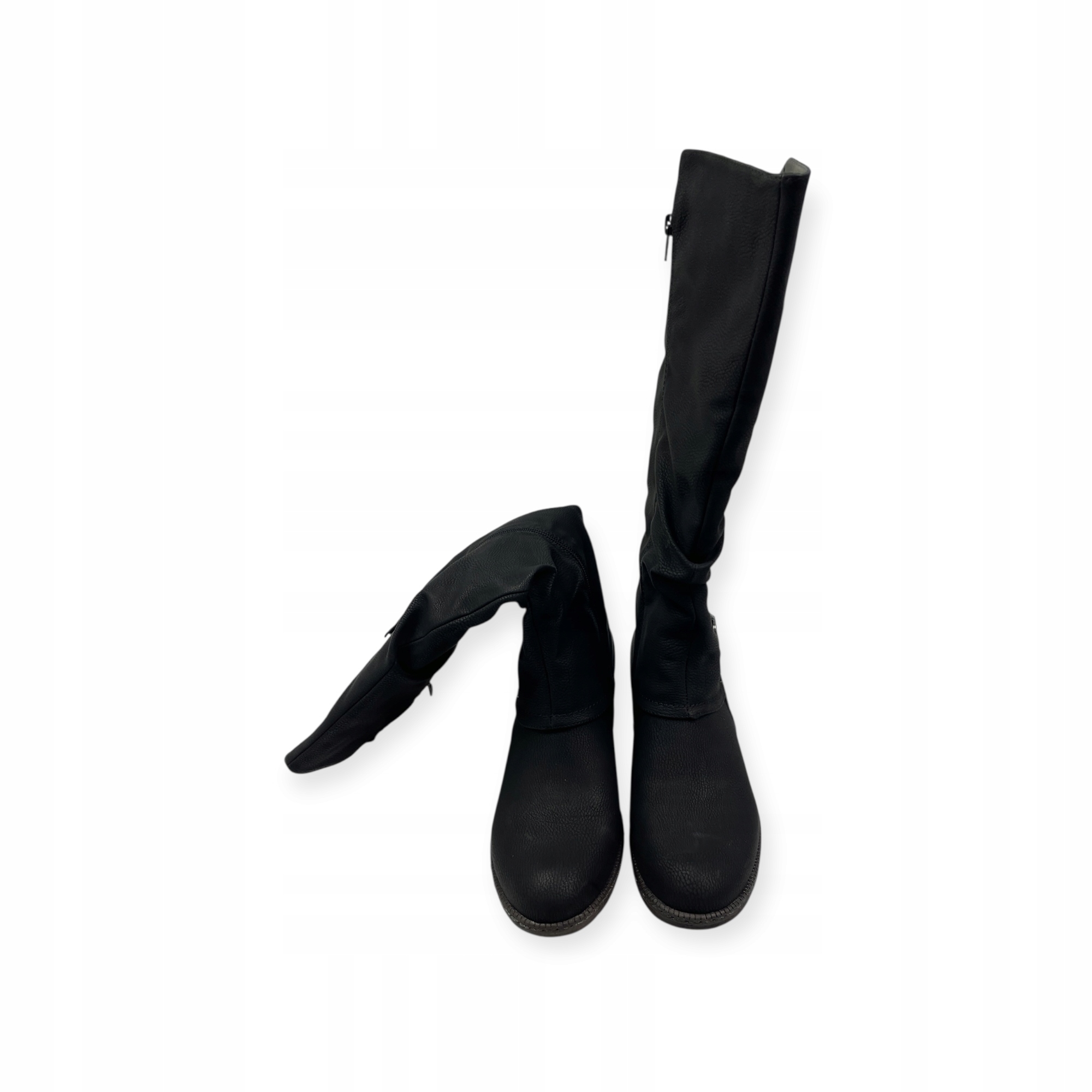 Dámské zateplené kozačky uvnitř 39