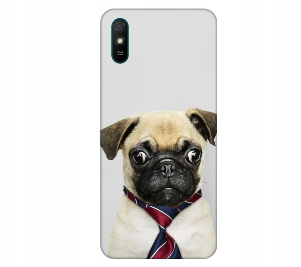 

Etui na telefon Xiaomi Redmi 9A Pies mops szczenia