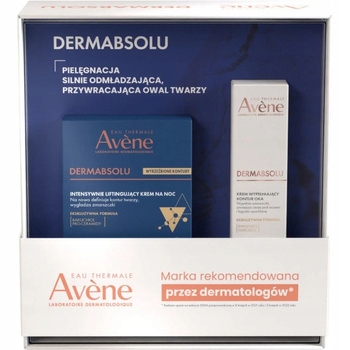 Avene DermAbsolu Krem na noc 40 ml Krem pod oczy 15 ml Zestaw