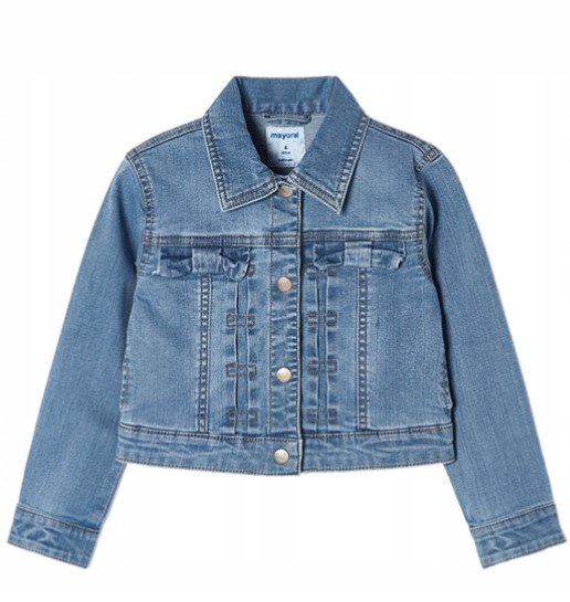 Kurtka jeans katana przecierana dziewczęca Mayoral 3474- 26 r. 104