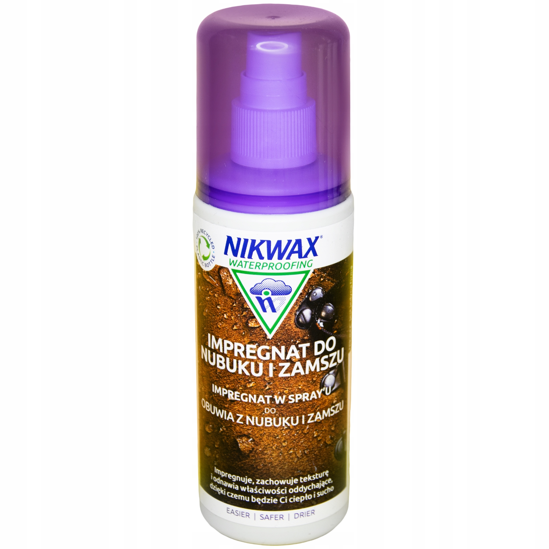 Impregnat do Butów Nikwax Nubuk i Zamsz 125ml Atomizer Wodoodporny