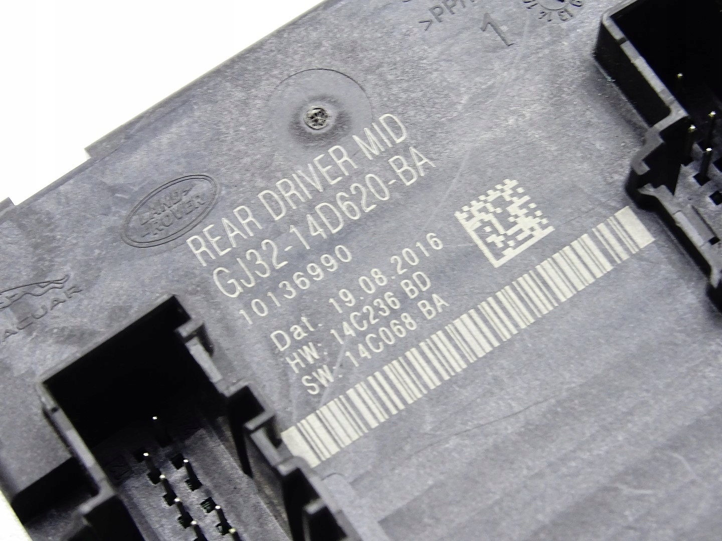 control unit module door left rear part rear JAGUAR XE X760 GJ32-14D620-BA