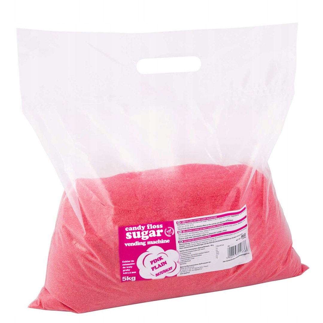 Levně Cukr do automatu na cukrovou vatu granulace 0.8-1.2 mm přírodní příchuť Cze