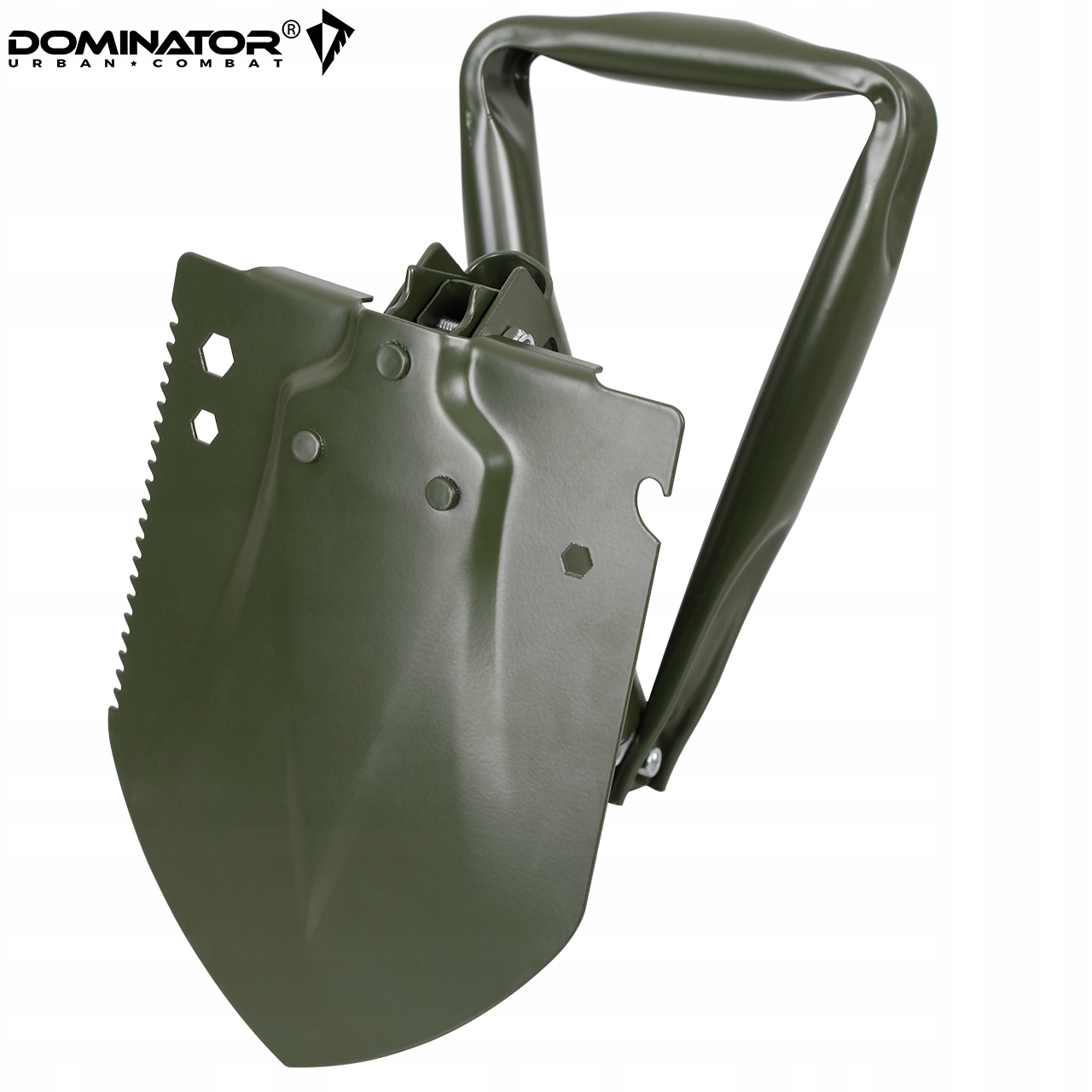 SAPERKA SKŁADANA ŁOPATKA POLOWA WOJSKOWA KILOF DOMINATOR Z POKROWCEM OLIVE Marka Dominator