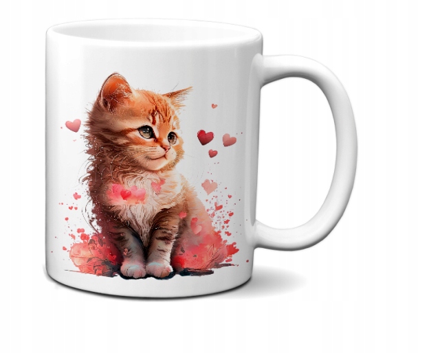 

Kubek 300ml dla Kociarzy Kot Kotek Cat v4