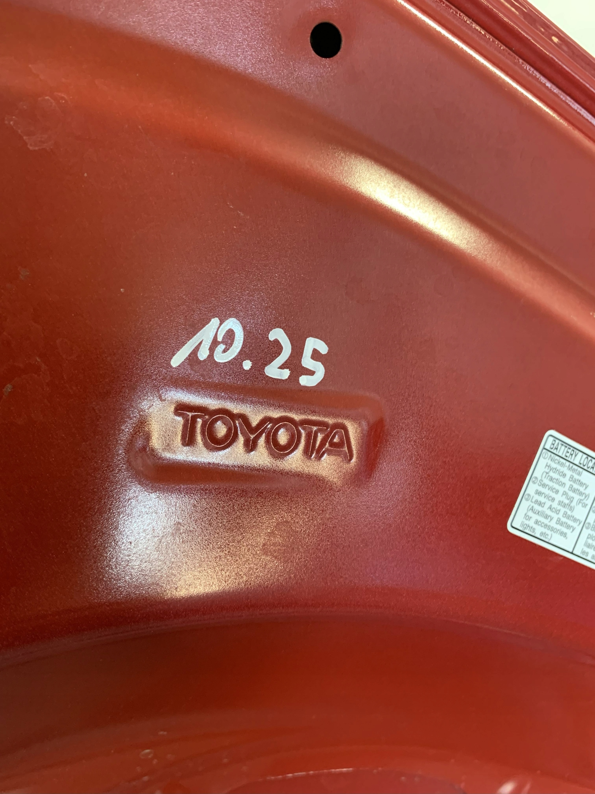 cofano Toyota Yaris 3 III 12r 2012 10.25