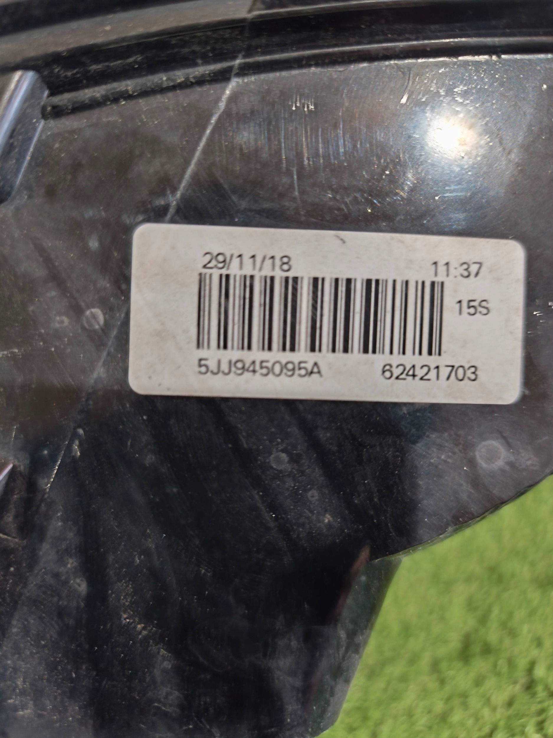 light rear rear part left SEAT RAPID SPACEBACK 16- NR.L157