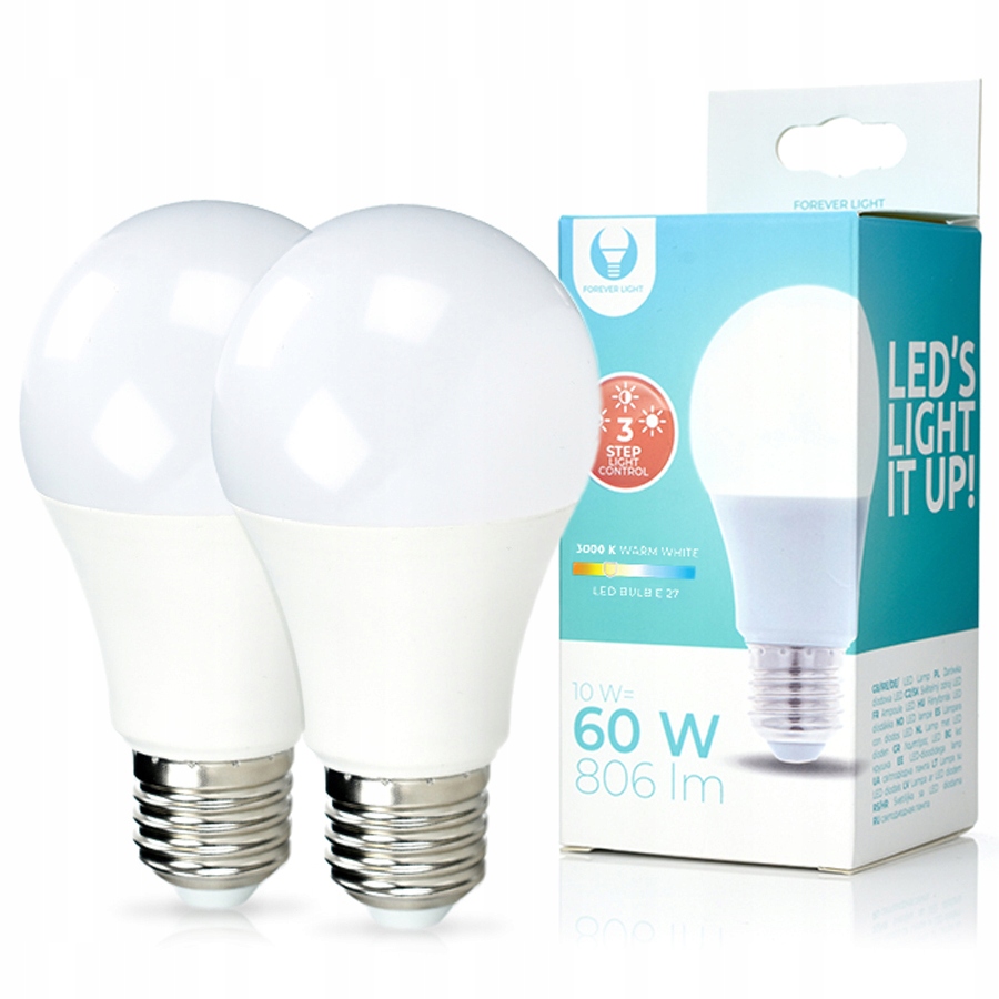 

2 Żarówki Led Ściemnialne Nie Wymagają Ściemniacza