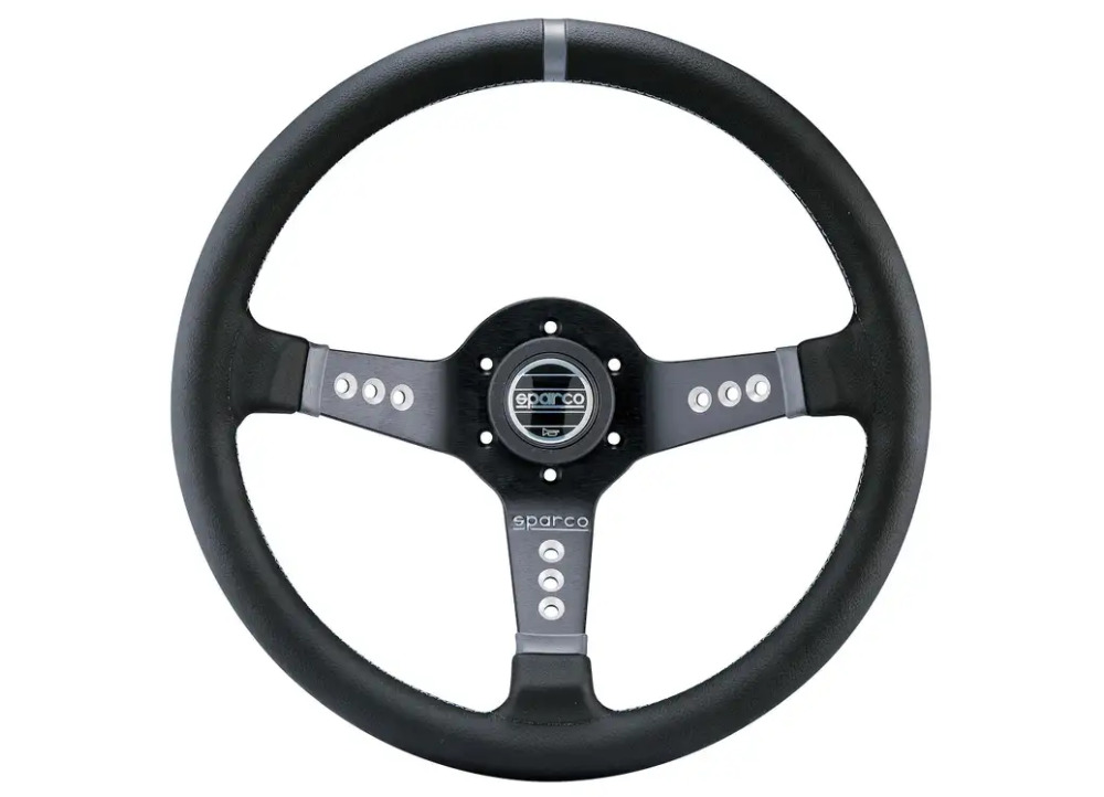 Sparco L777 Piuma športový volant 350 mm, materiál venca koža