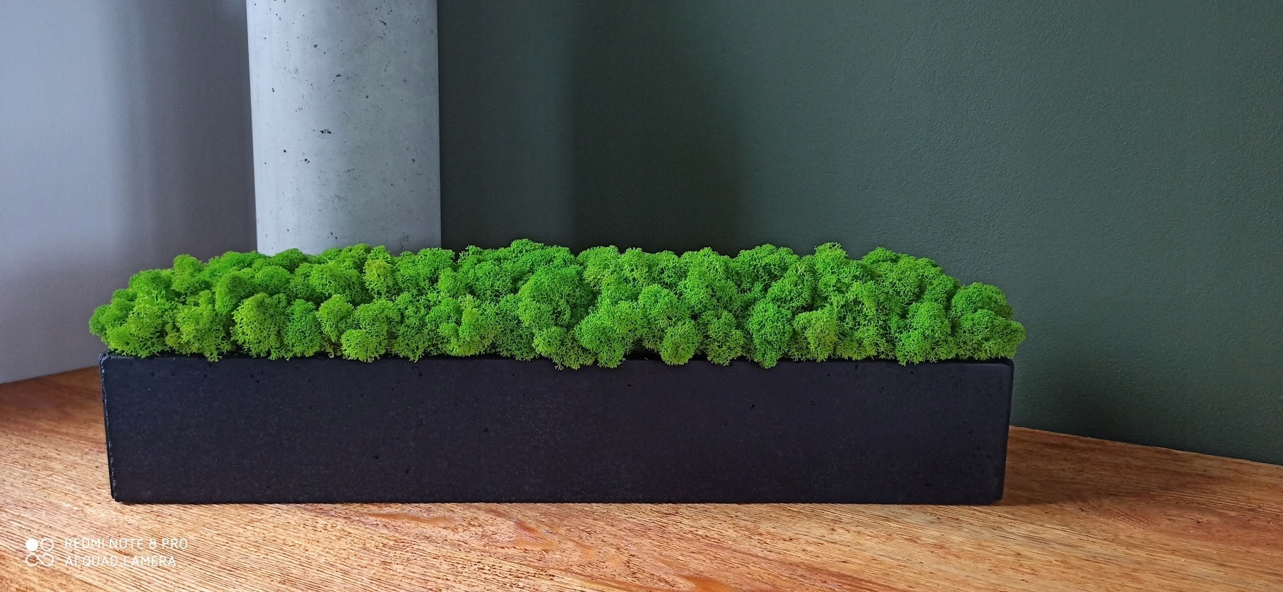 Kostka betonowa z mchem 60cm