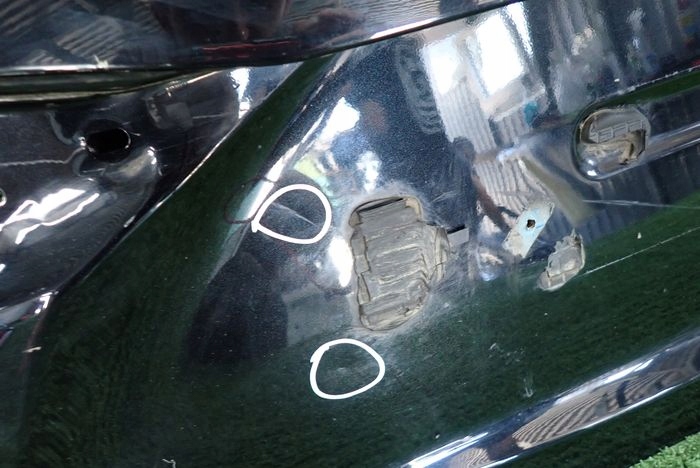 MAZDA 3 sedan 13- boot doors rear part