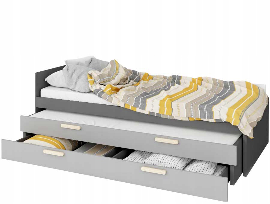 Łóżko Młodzieżowe z dostawką PO-13 + PO-14 Marka Lenart