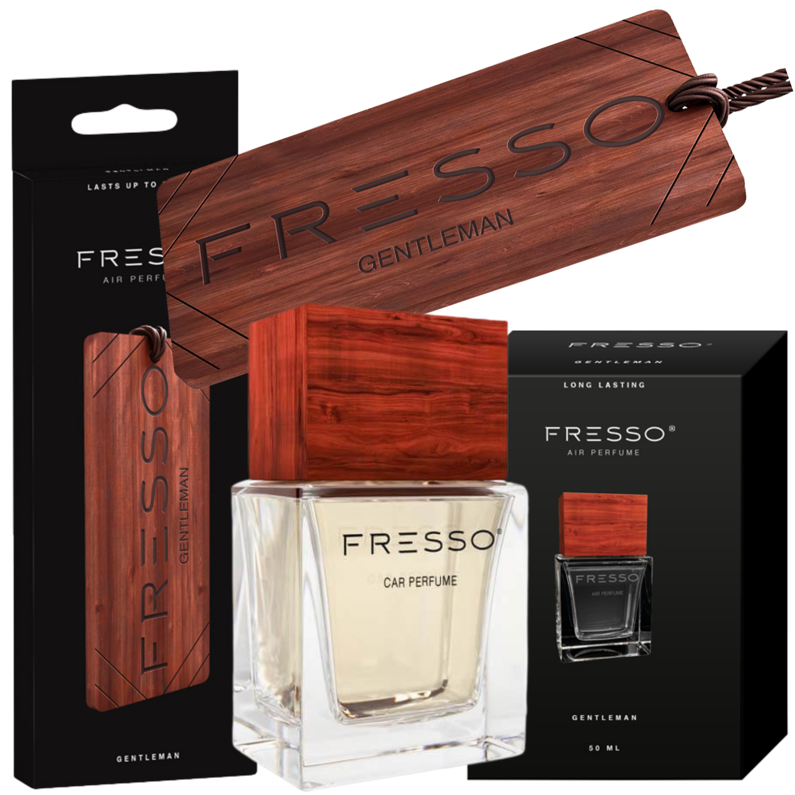 

Fresso Gentleman perfum samochodowy zawieszka
