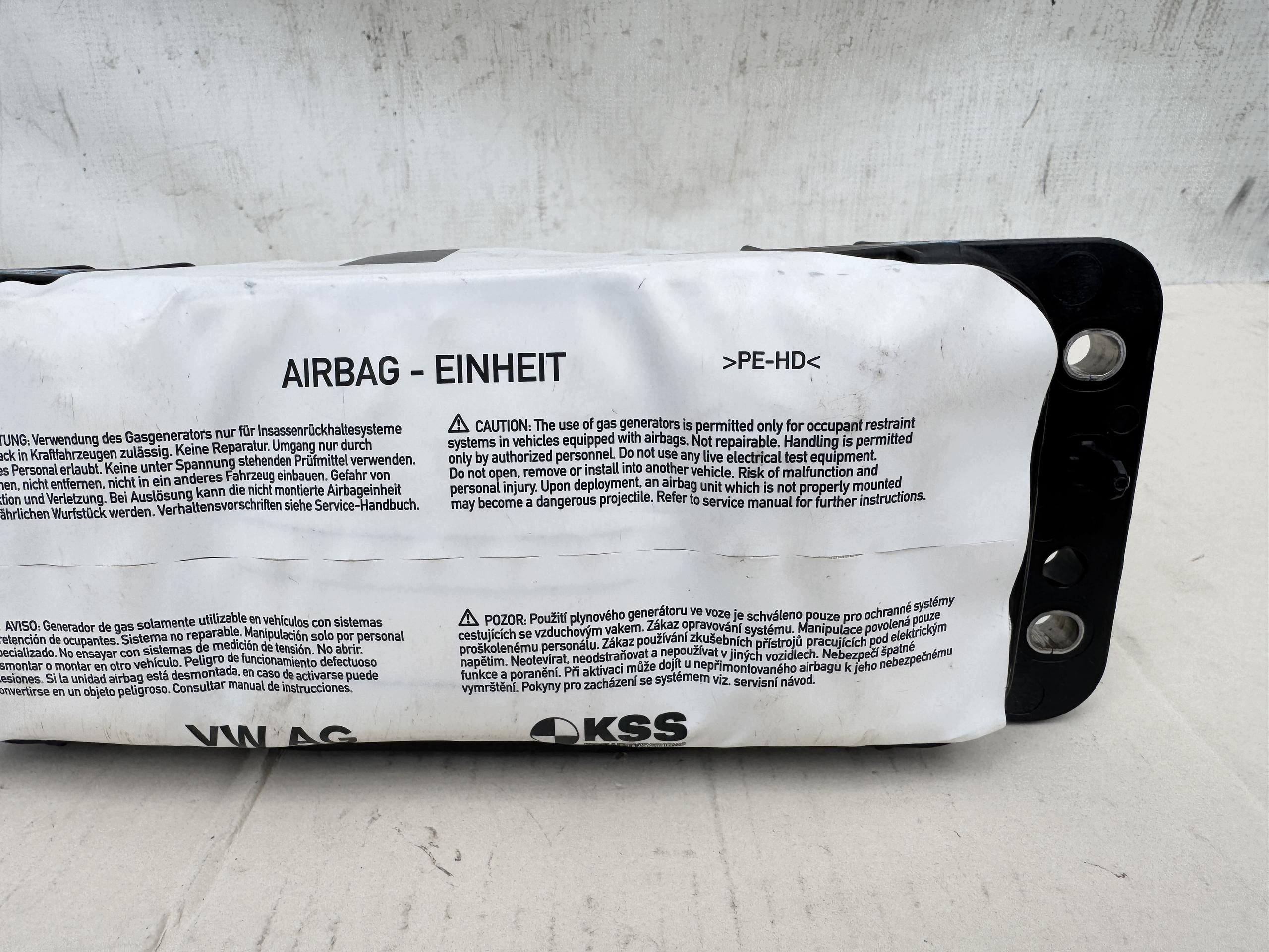 VW Transporter T6 2015- airbag passenger airbag original 7E1880202D