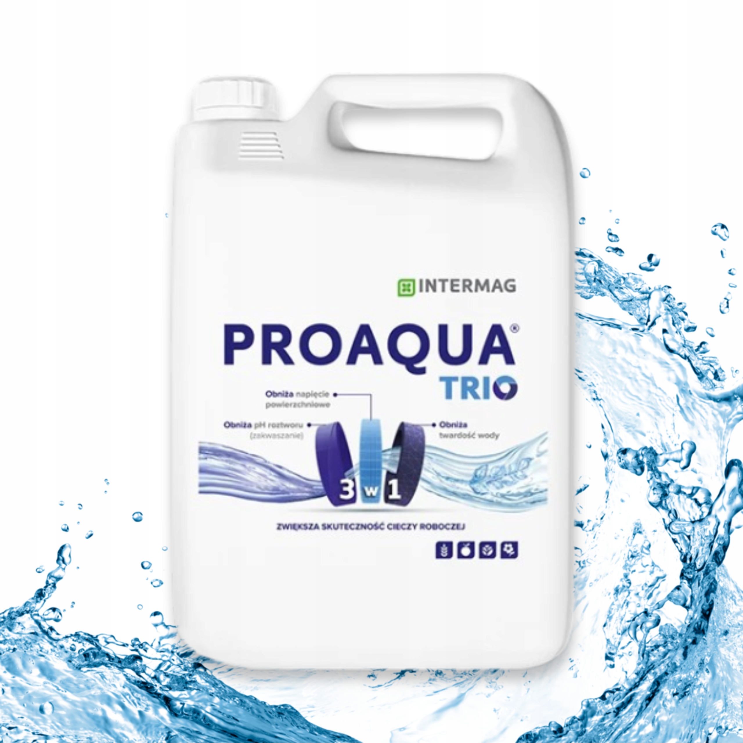 Pro Aqua Trio 5L Adiuwant Wielofunkcyjny Kondycjoner Wody Działanie 3W1